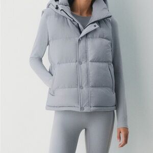 Aritzia Superpuff Blue-Gray color!
